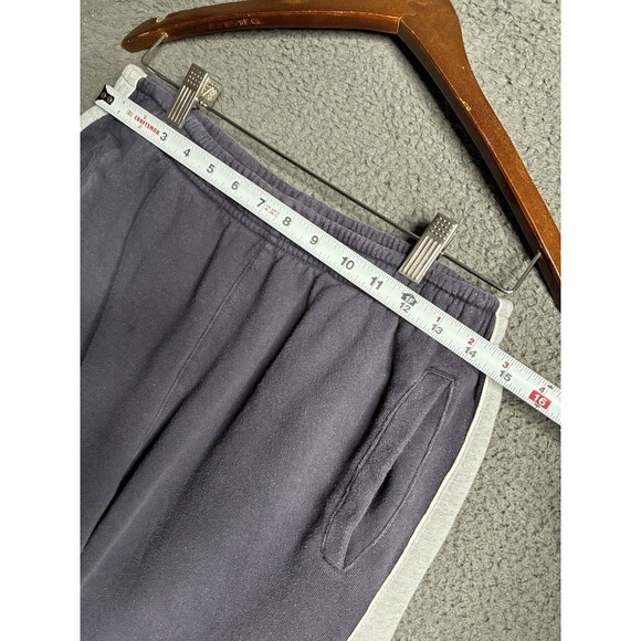 BRANDY MELVILLE Sweatpants Womens One Size Wide-Leg Drawstring Side Stripe - Picture 15 of 16